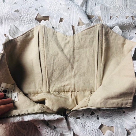 Stone Cold Fox white lace sleeveless midi dress - Picture 4 of 12